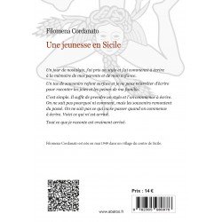 Une jeunesse en Sicile Cordanato Filoména Au Bout des Mots - Editions Abatos