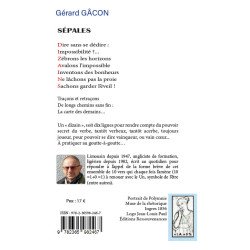 SÉPALES recueil de poèmes par Gérard GÂCON pour éditions Abatos